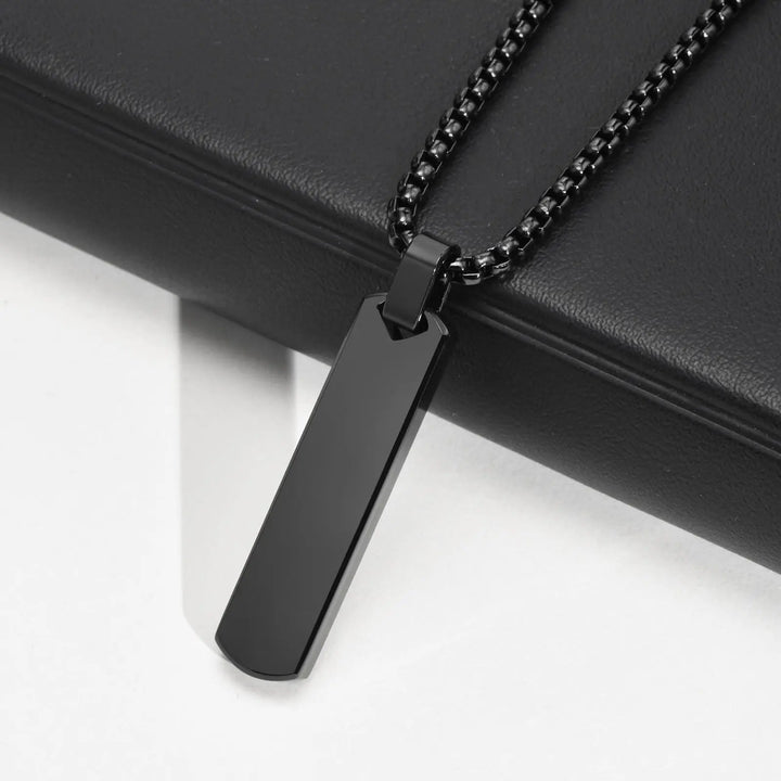 Contemporary Edge Chain - Black - Salty Accessories