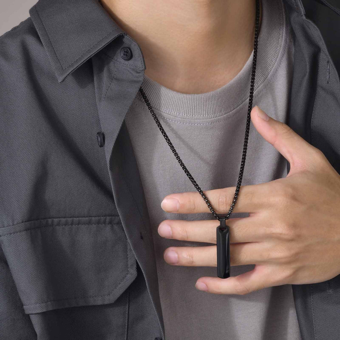 Contemporary Edge Chain - Black - Salty Accessories