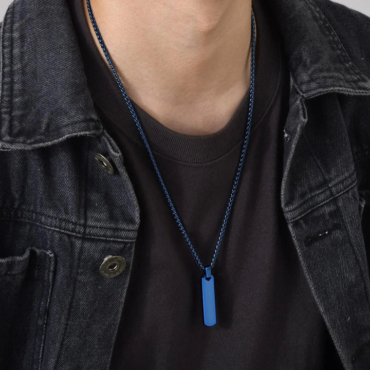 Contemporary Edge Chain - Blue - Salty Accessories