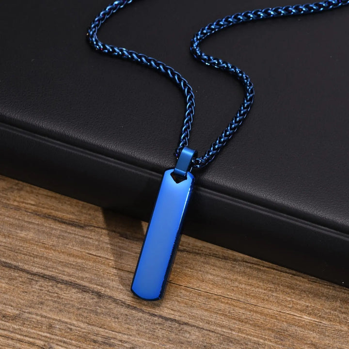 Contemporary Edge Chain - Blue - Salty Accessories