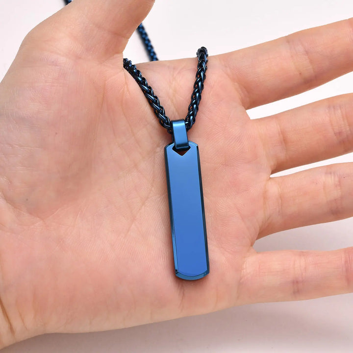 Contemporary Edge Chain - Blue - Salty Accessories