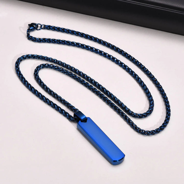 Contemporary Edge Chain - Blue - Salty Accessories