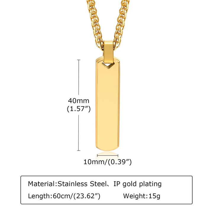 Contemporary Edge Chain - Gold - Salty Accessories