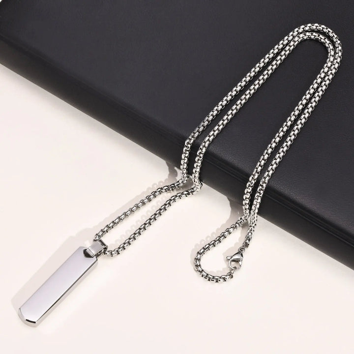 Contemporary Edge Chain -Silver - Salty Accessories