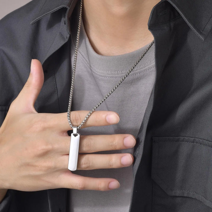 Contemporary Edge Chain -Silver - Salty Accessories