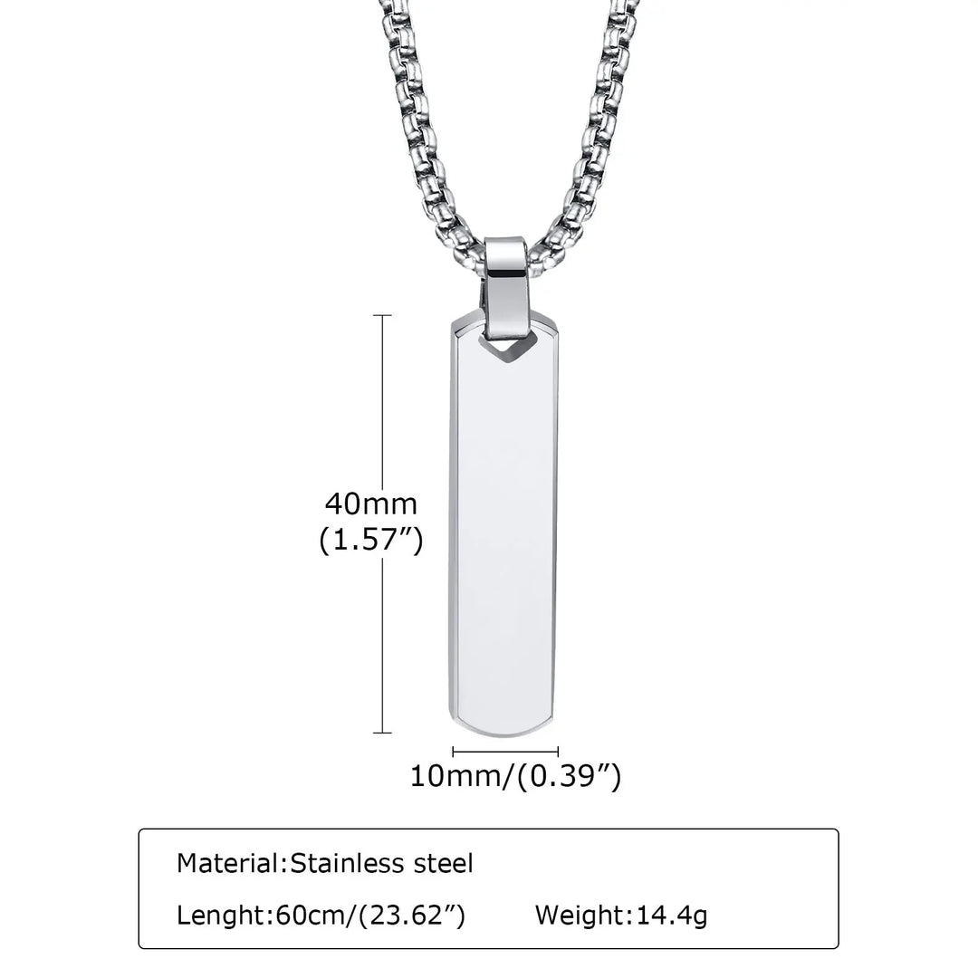 Contemporary Edge Chain -Silver - Salty Accessories