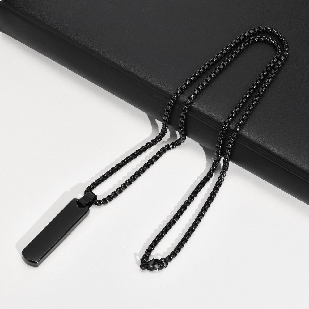 Contemporary Edge Chain - Black Salty Alpha