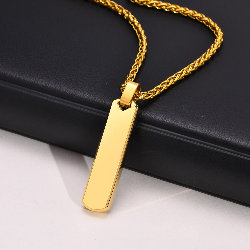 Contemporary Edge Chain - Gold Salty Alpha