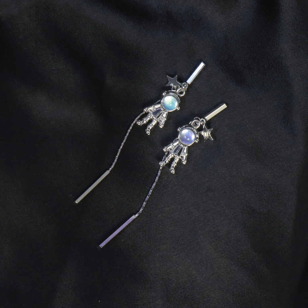 Cool Astronaut Earrings - Salty Accessories