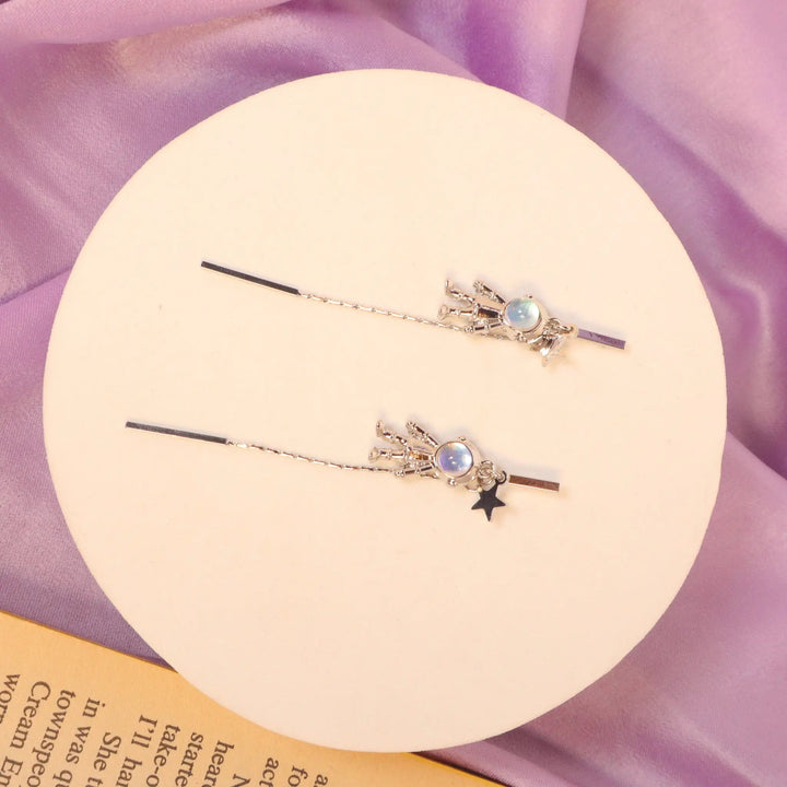 Cool Astronaut Earrings - Salty Accessories