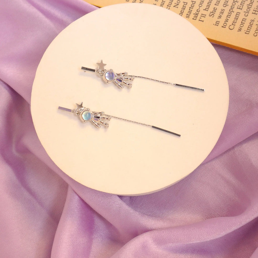 Cool Astronaut Earrings - Salty Accessories