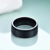 Cool Dude Plain Black Ring - Salty Accessories