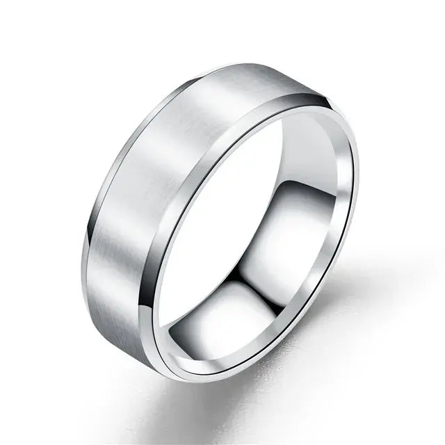 Cool Dude Plain Silver Ring