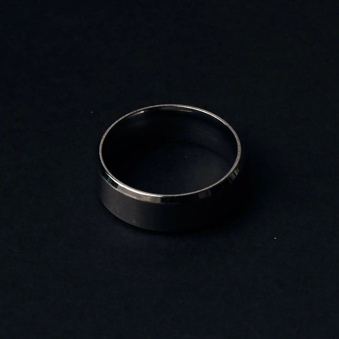 Cool Dude Plain Silver Ring