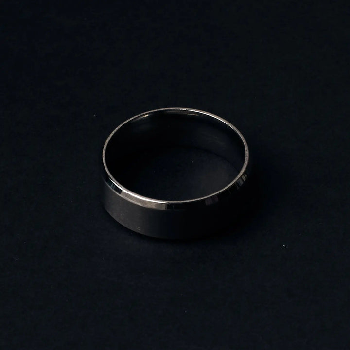 Cool Dude Plain Silver Ring