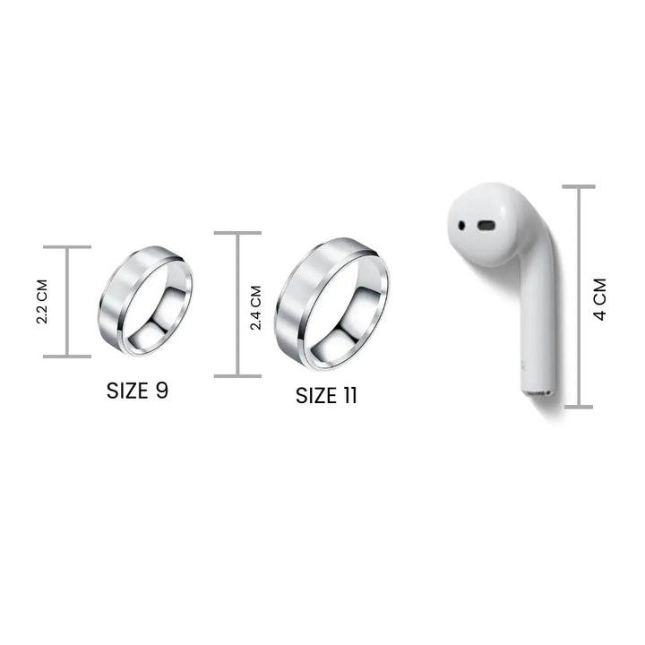 Cool Dude Plain Silver Ring