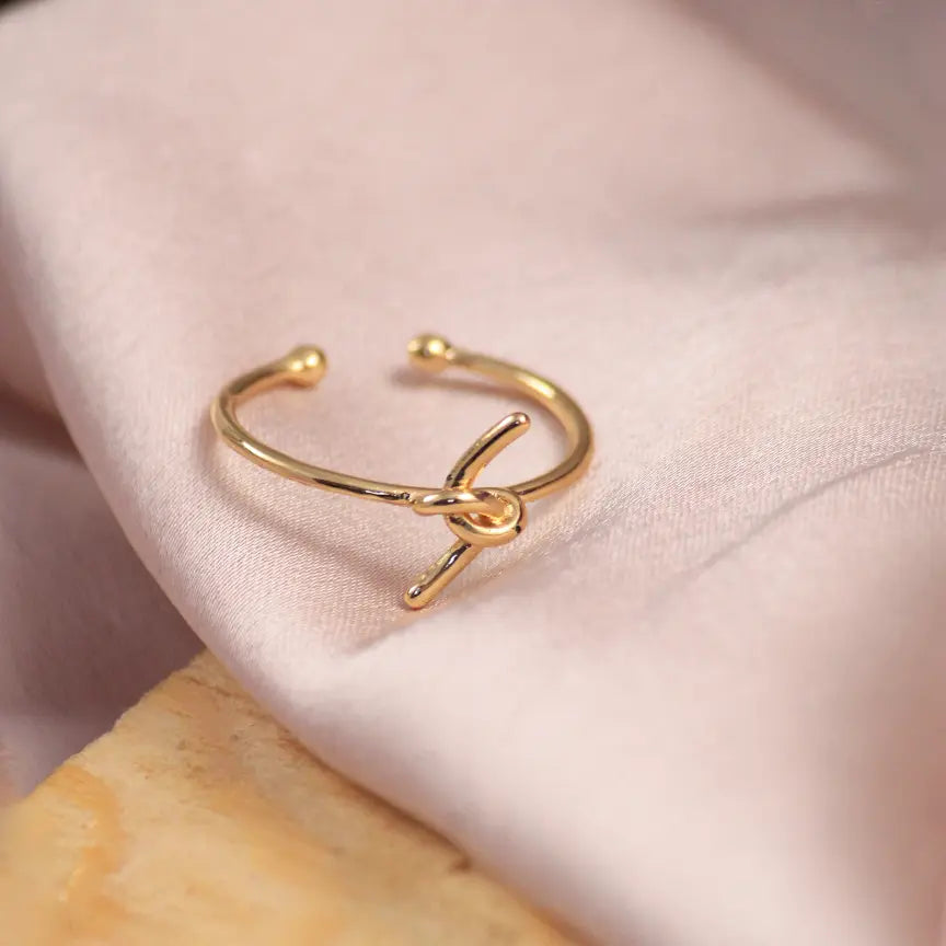 Cool Twisted Golden Band - Salty Accessories