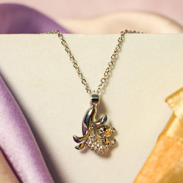 Copperhead Serpent Silver Necklace