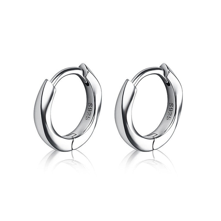 Rock On Silver Hoops | Salty