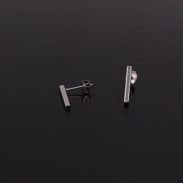 Urban Spiral Silver Earrings