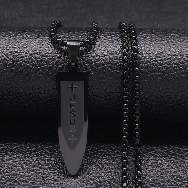 Shuriken Steel Chain - Black