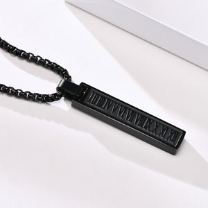 Spartan Black Chain - Salty Accessories