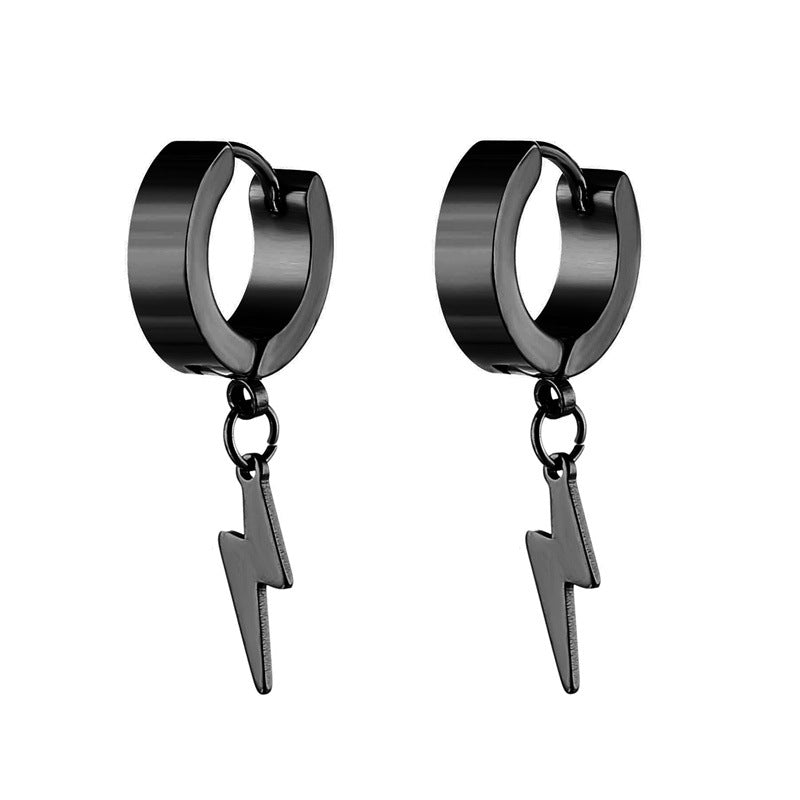 Thunderstorm Earrings  - Black | Salty