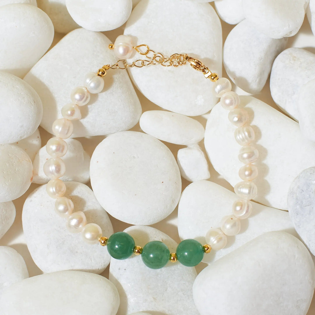 Coronation Pearl Beaded Band - Salty Accessories