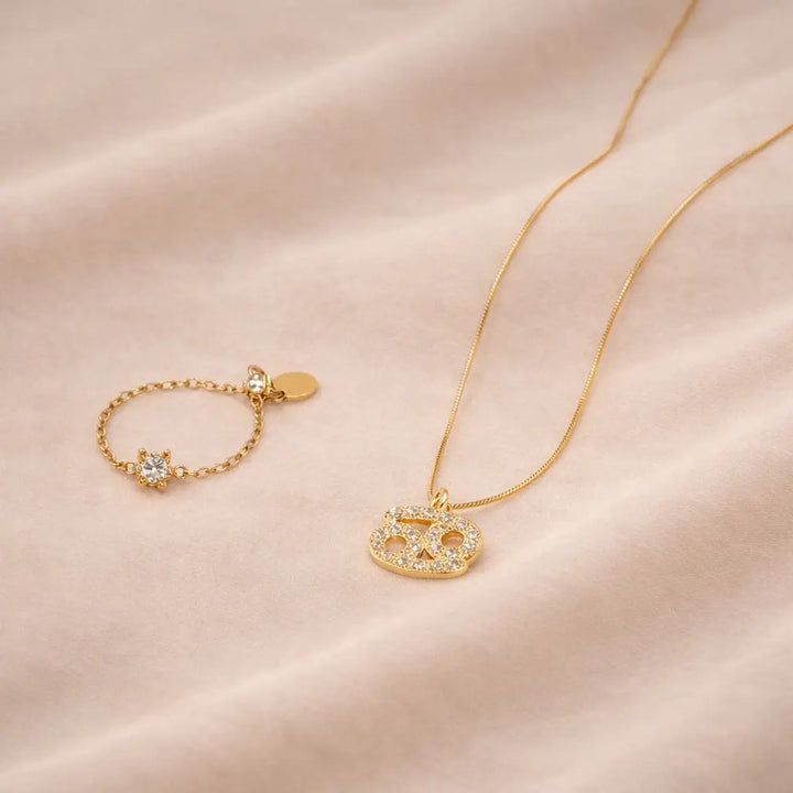 Cosmic Cancer Zodiac Jewellery Set | Salty