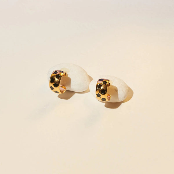 Cosmic Chic Star Hoops