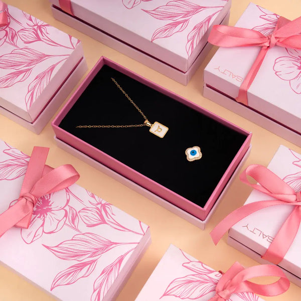 Cosmic Taurus Guardian Necklace and Ring Set