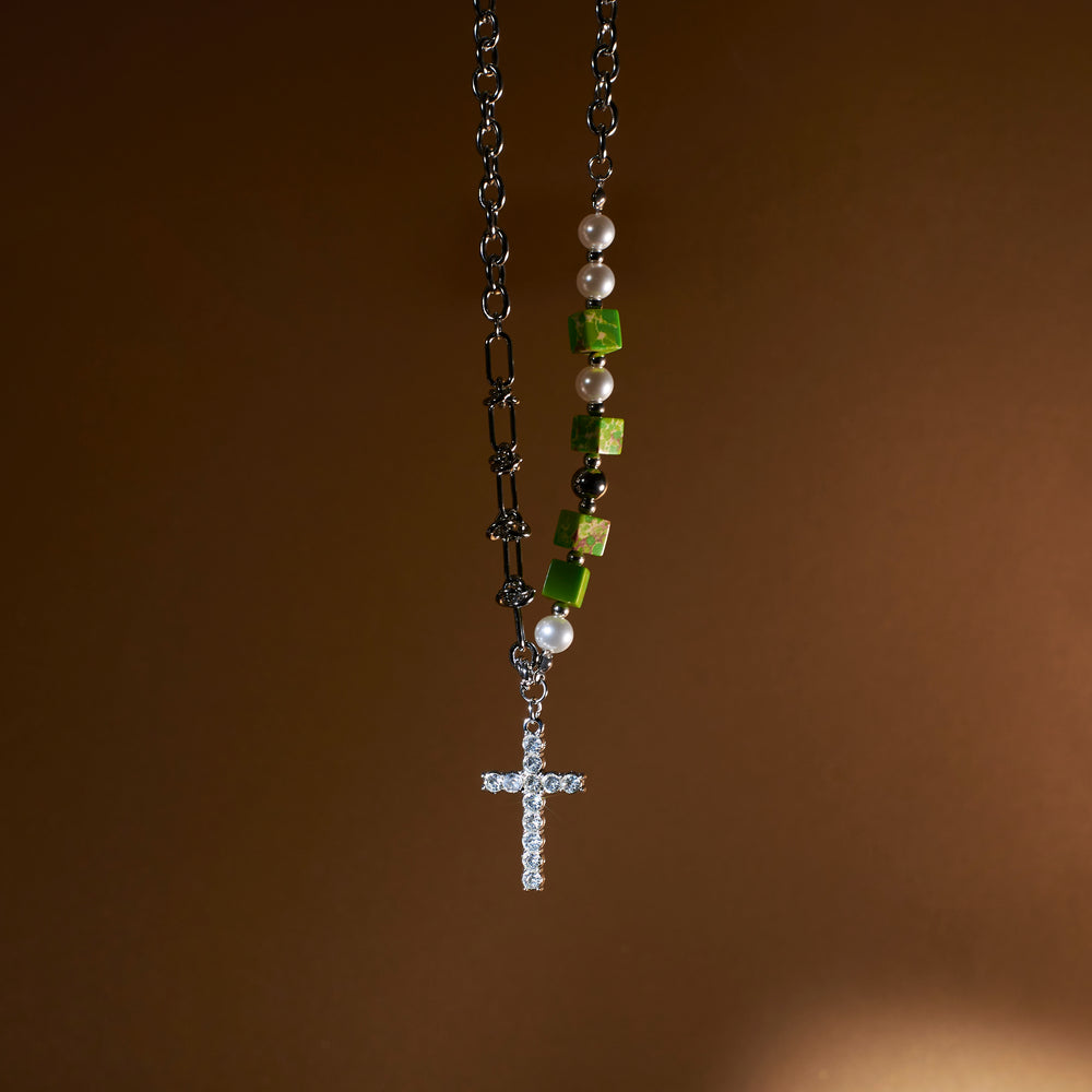 Crucify Beaded Chain Salty Alpha