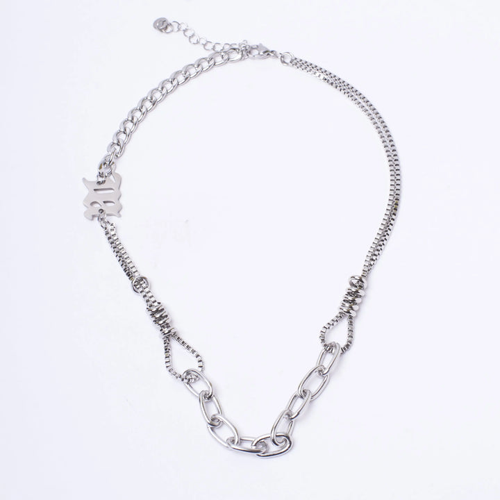 Cryptic Rune Silver Chain | Salty