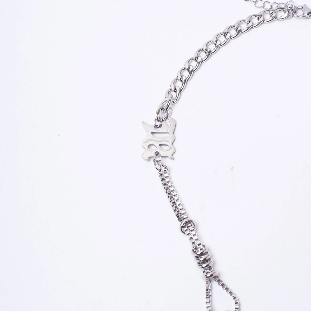 Cryptic Rune Silver Chain | Salty