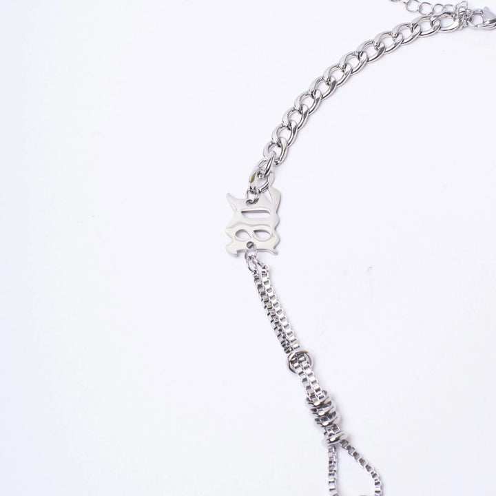 Cryptic Rune Silver Chain | Salty