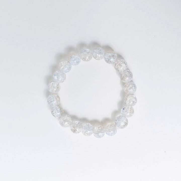 Crystal Clear Power Beaded Bracelet - Salty Accessories