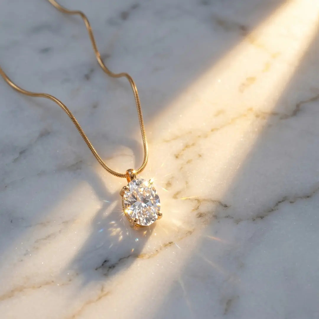 Crystal Glow Necklace | Salty