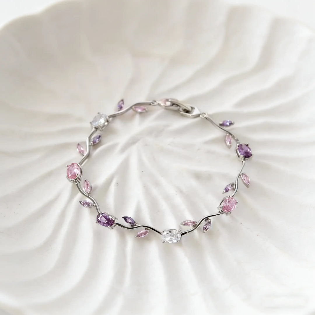 Crystal Vine Bracelet - Multicolor | Salty
