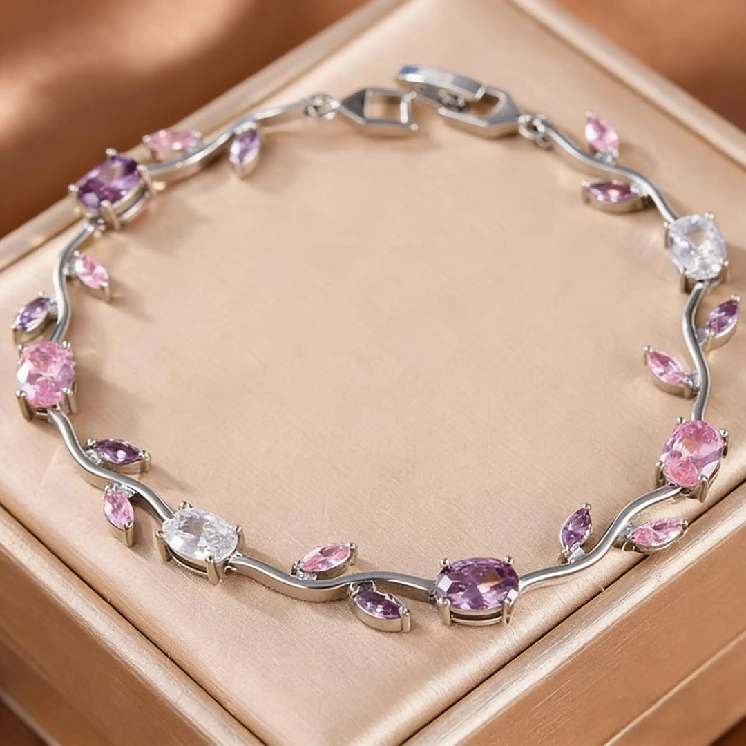 Crystal Vine Bracelet - Multicolor | Salty