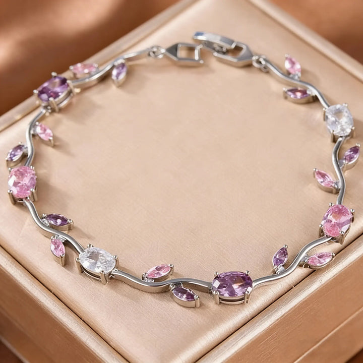 Crystal Vine Bracelet - Multicolor | Salty