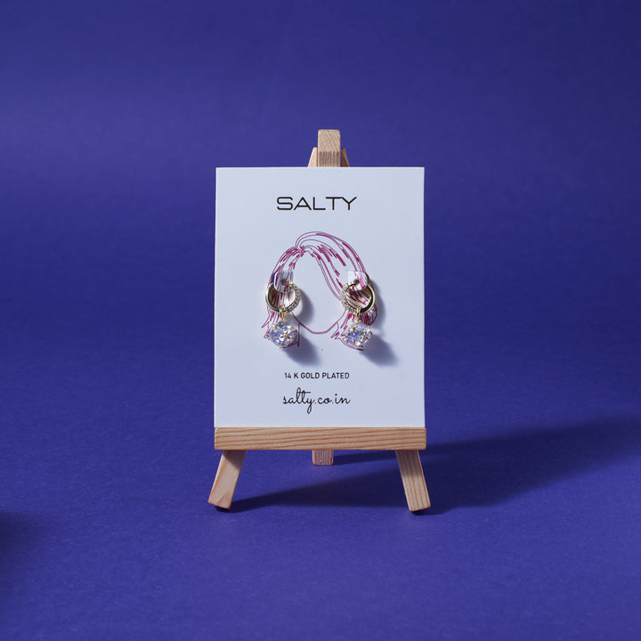 Crystal Fairy Tale Earrings - Salty Accessories