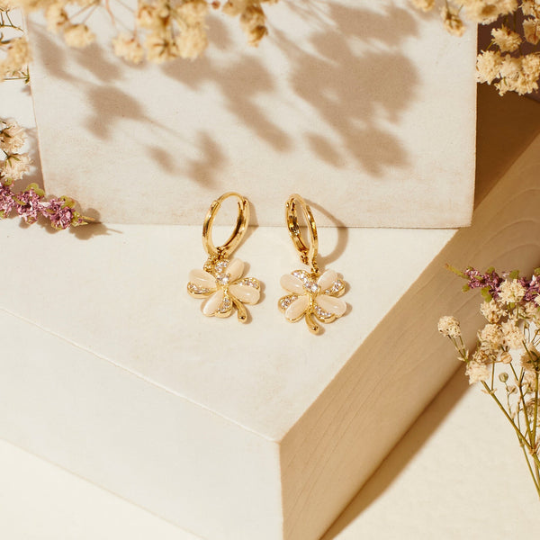 Crystal Rose Radiance Earrings
