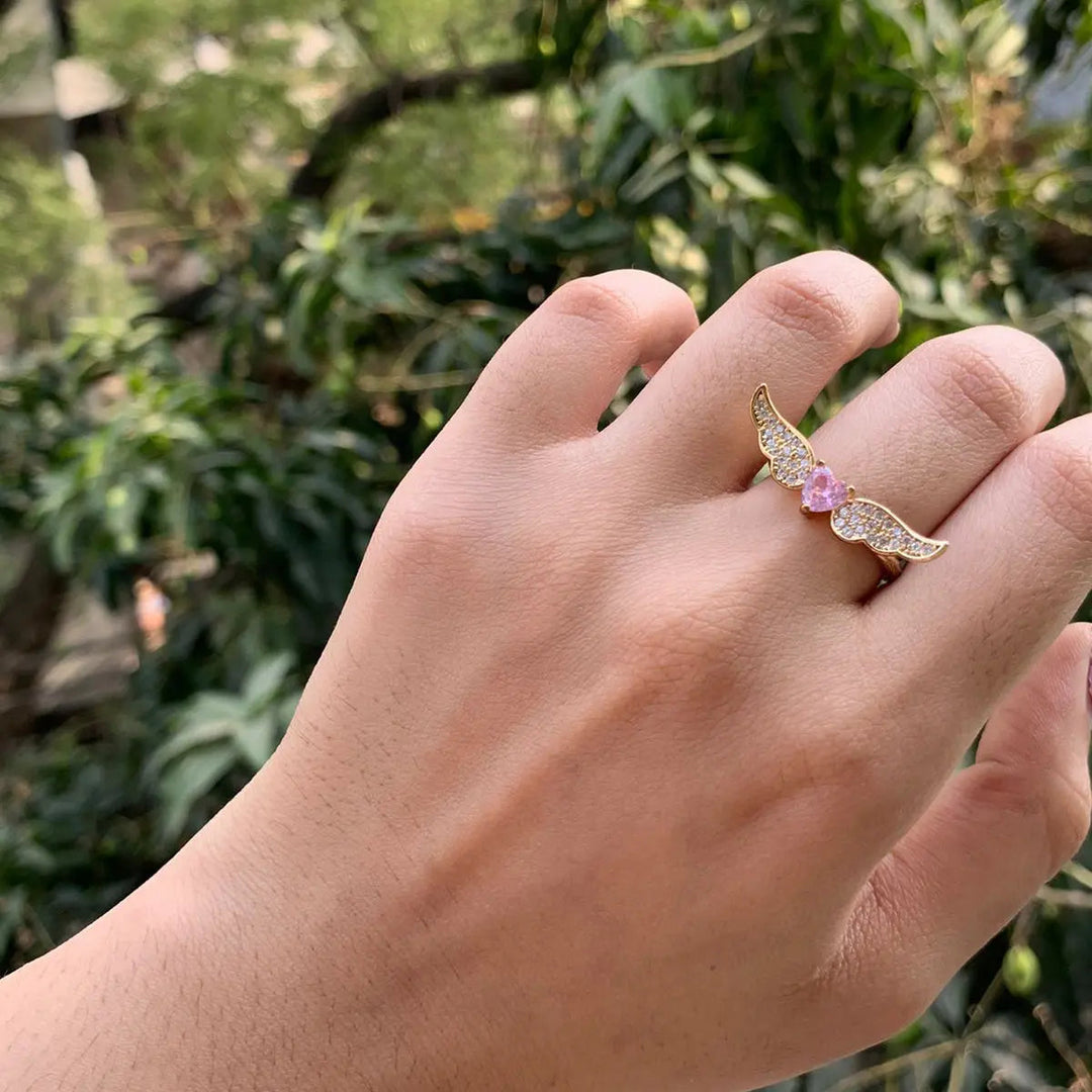 Cupid Queen Wing Ring - Salty Accessories