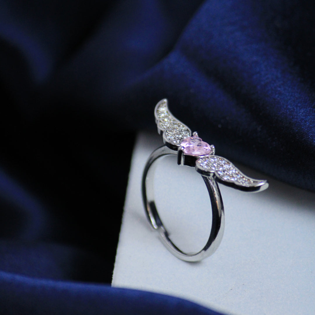 Cupid Queen Silver Ring