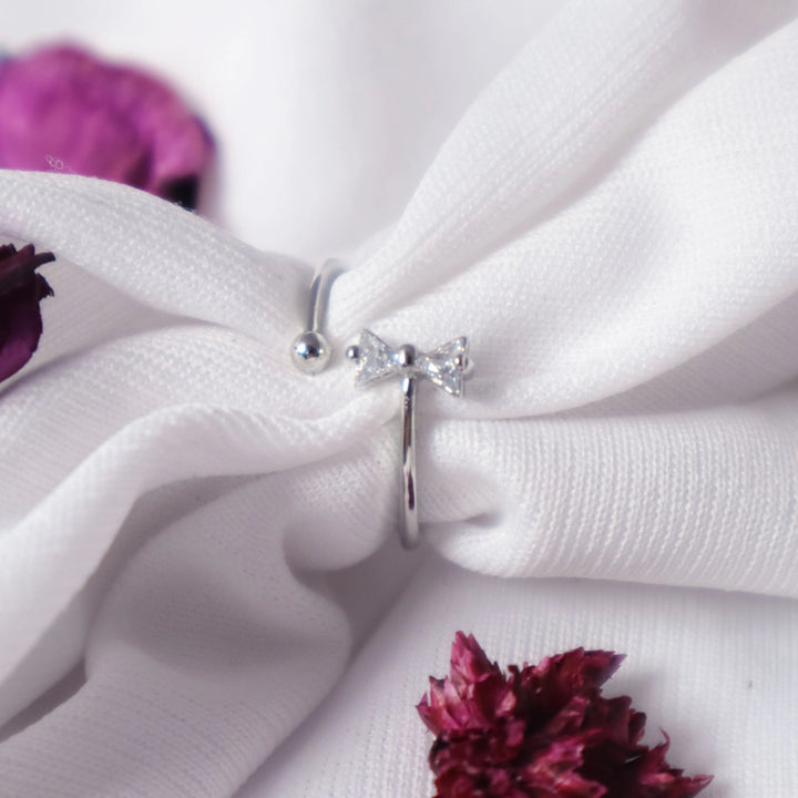 Cupid'S Bow Ring - Silver - Salty Accessories