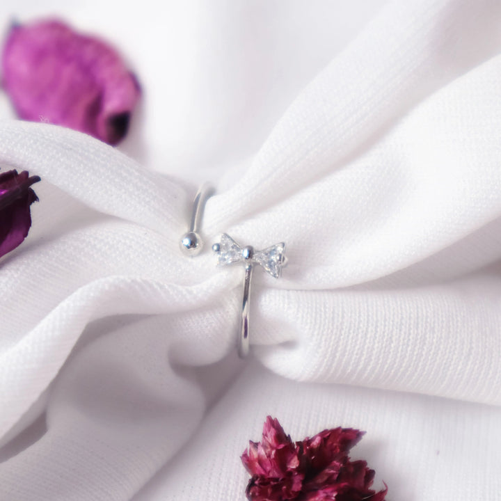 Cupid'S Bow Ring - Silver - Salty Accessories