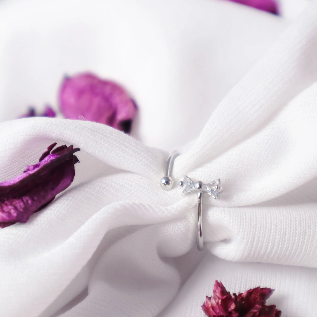 Cupid'S Bow Ring - Silver - Salty Accessories