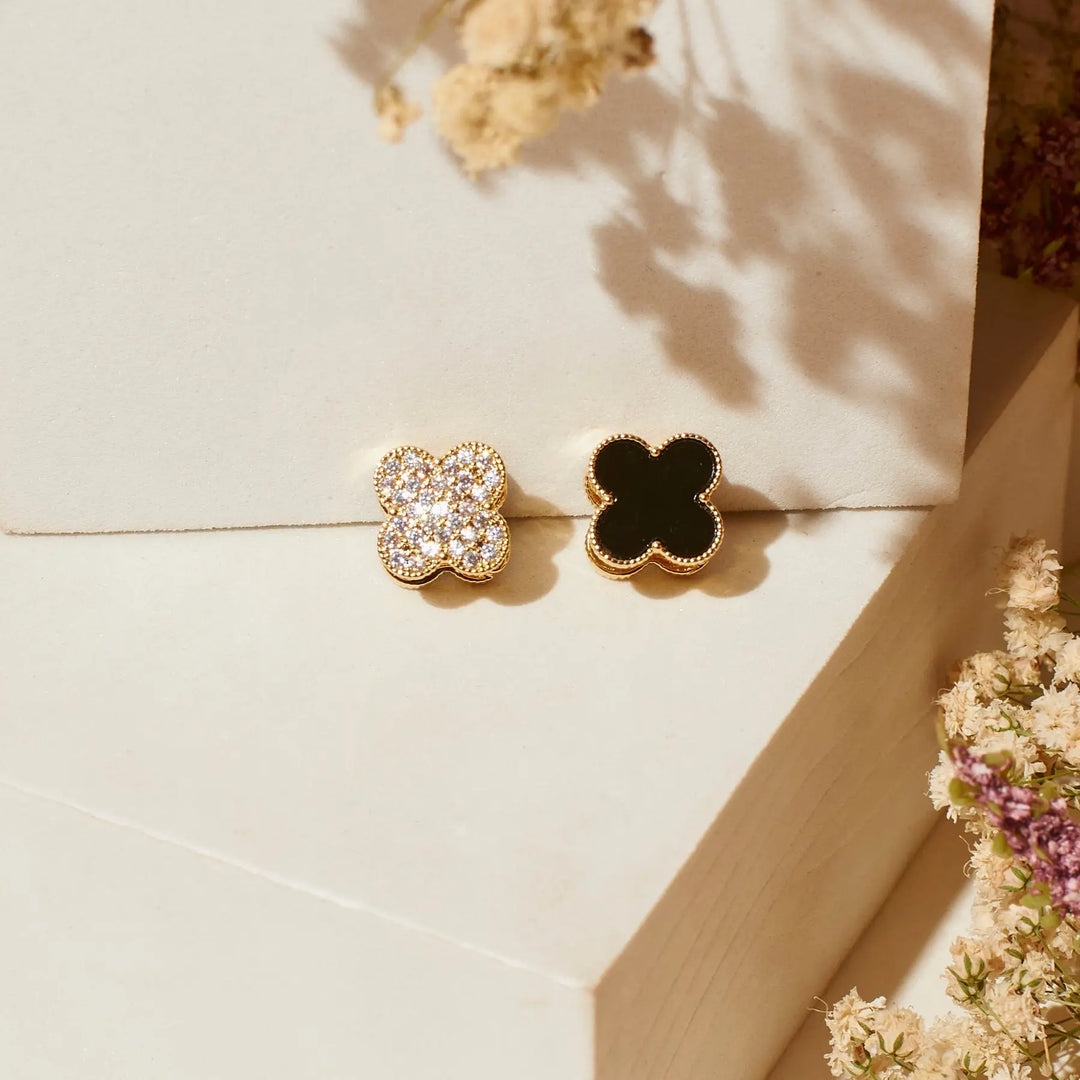 Reversible Chic Clover Studs - Salty Accessories