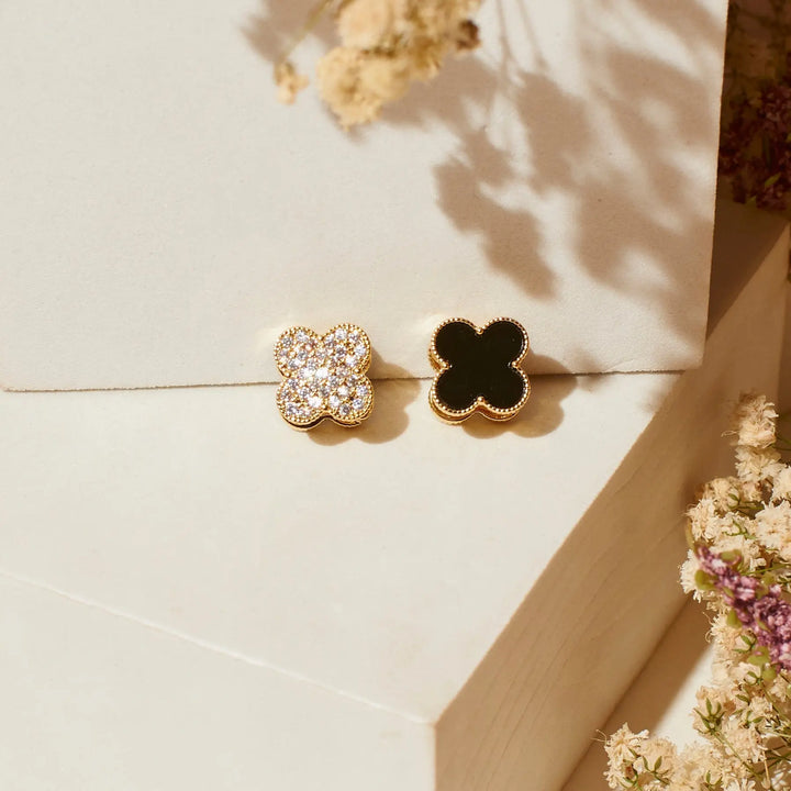Reversible Chic Clover Studs - Salty Accessories