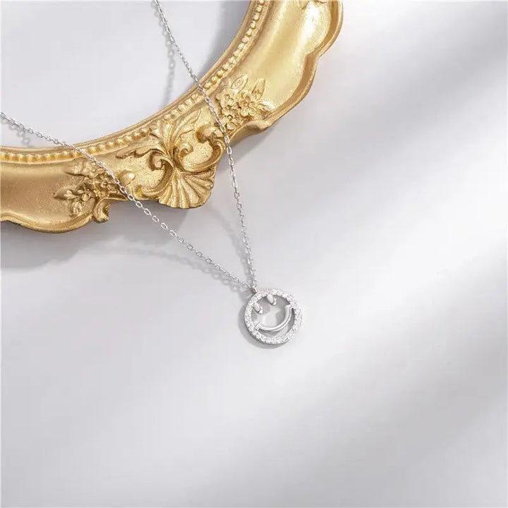 Cute Smiley Necklace - Salty Accessories